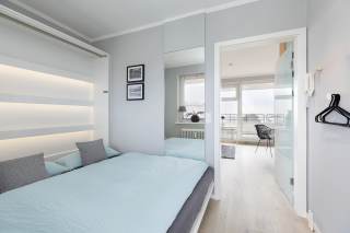 Schlafzimmer, Wohnung im Haus "Goldene Ruh"